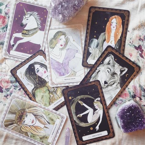 Traditional witch tarot cards